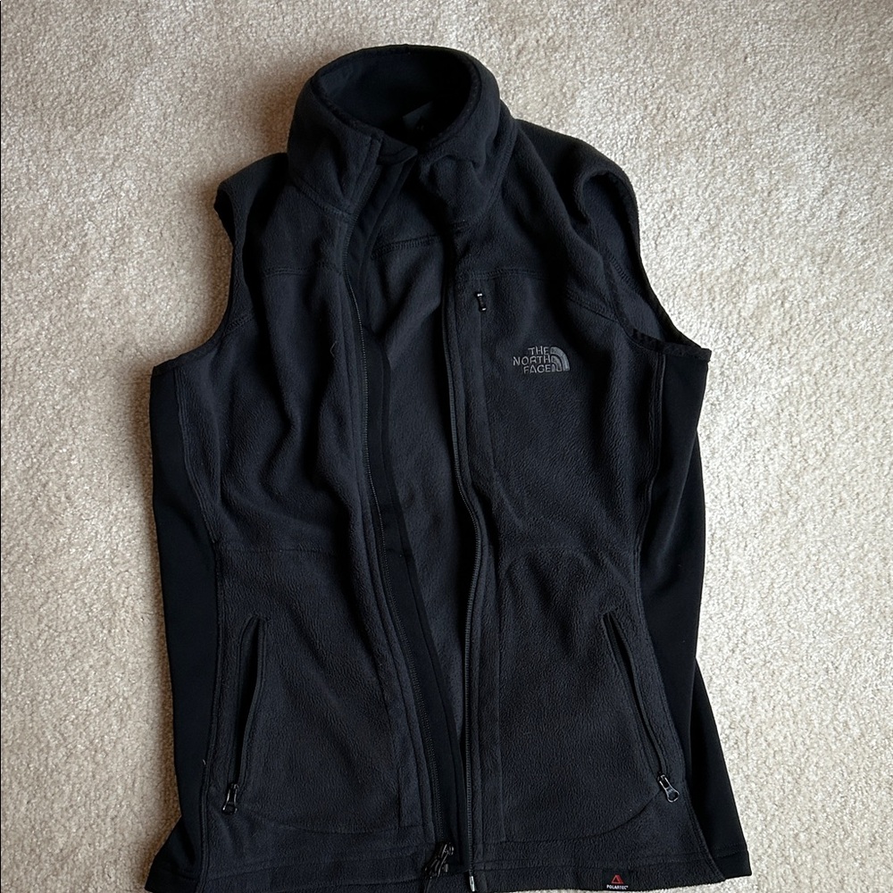 The North Face Charcoal Fleece Vest